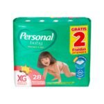 Fralda Personal Baby Mega - Tamanho XG - Pacote c/28 unidades